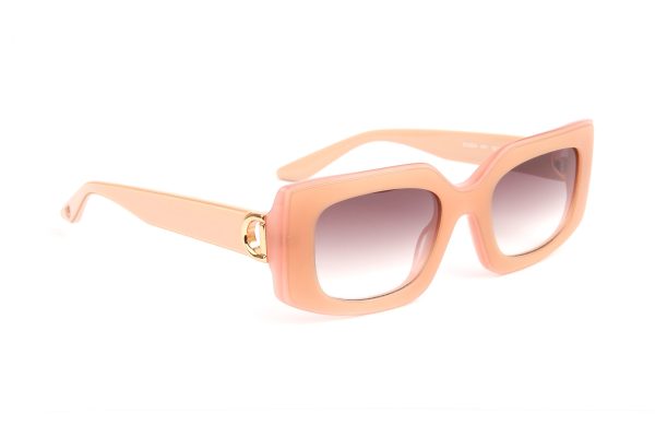 BULGET Sunglasses Outside Translucence Brown Midle Transparent Pink Inside Translucence Pink/GRADIENT
