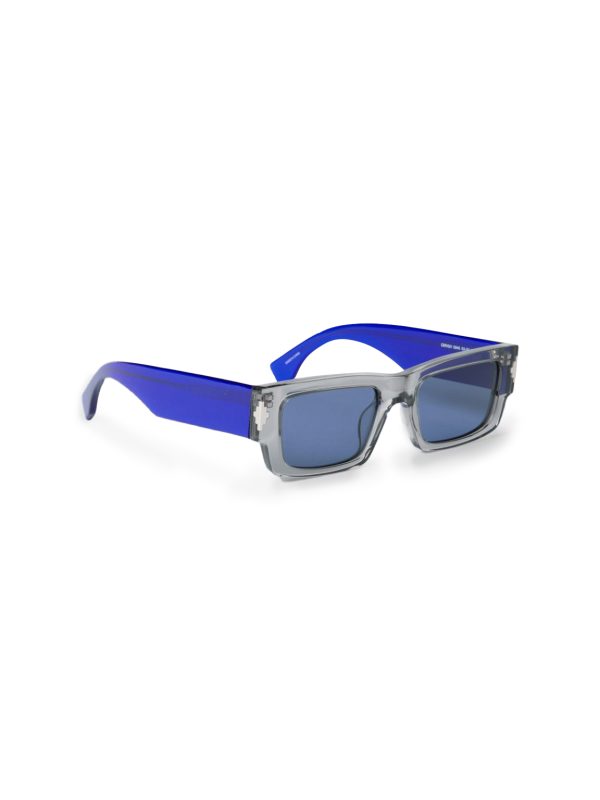 MARCELO BURLON Sunglasses Alerce Grey/Blue Blue/