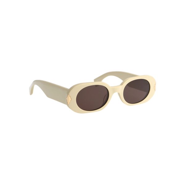 MARCELO BURLON Sunglasses Nire White Marble Brown/