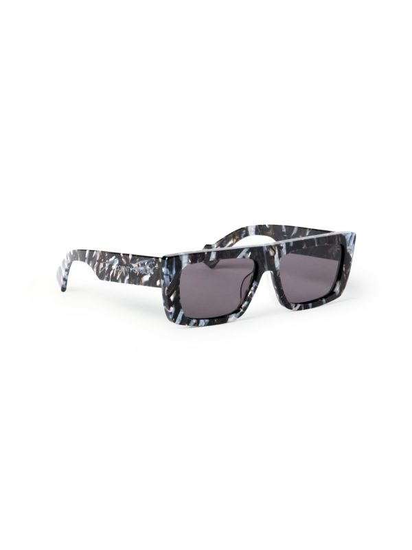 MARCELO BURLON Sunglasses Lebu Marble Dark Grey/