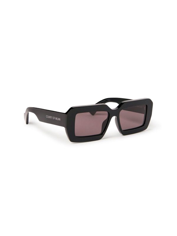 MARCELO BURLON Sunglasses Chilensis Black - Dark Grey/
