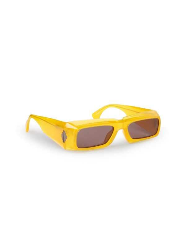 MARCELO BURLON Sunglasses Maqui Yellow - Dark Grey/