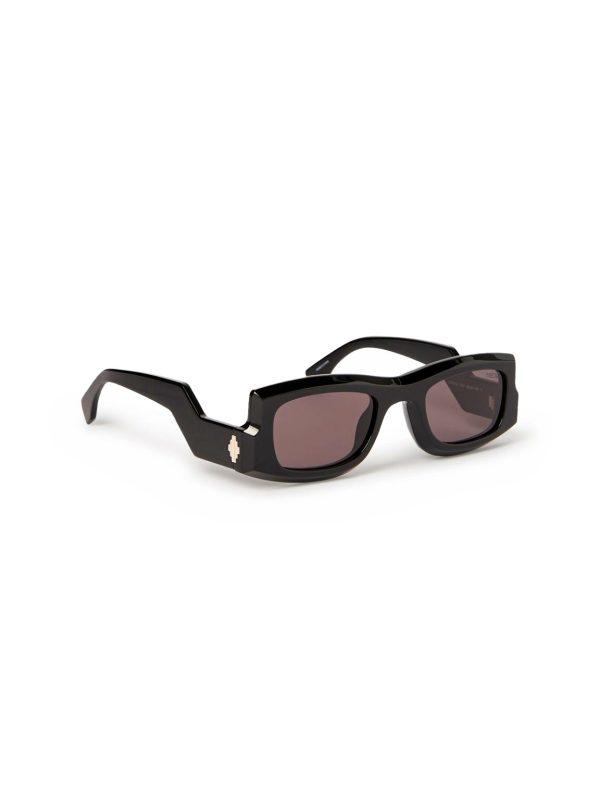 MARCELO BURLON Sunglasses Cirsium Black - Dark Grey/