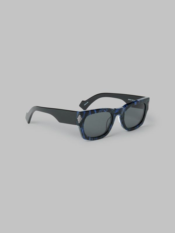 MARCELO BURLON Sunglasses Calafate Havana Blue/Dark Grey/
