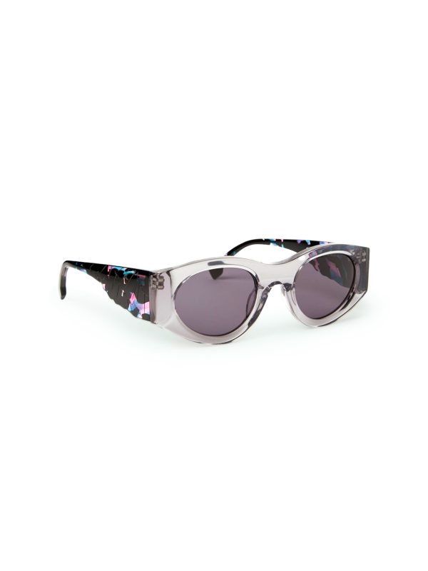MARCELO BURLON Sunglasses Pasithea Grey/ Havana Blue - Dark Grey/
