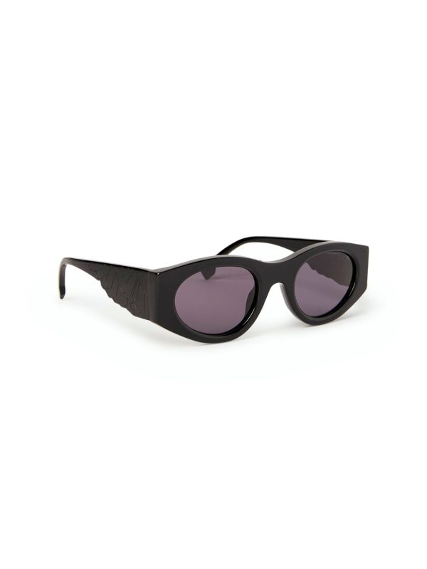 MARCELO BURLON Sunglasses Pasithea Black - Dark Grey/