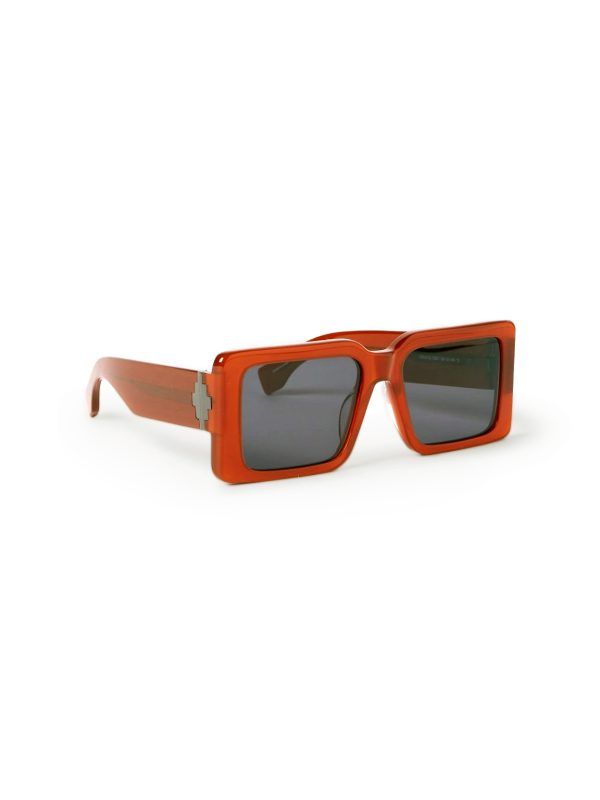 MARCELO BURLON Sunglasses Sicomoro Burgundy - Dark Grey/
