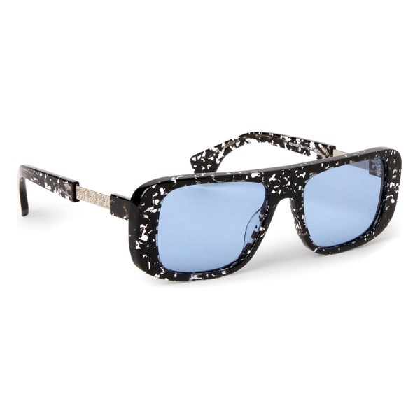 MARCELO BURLON Sunglasses Polygala Havana Black Blue/