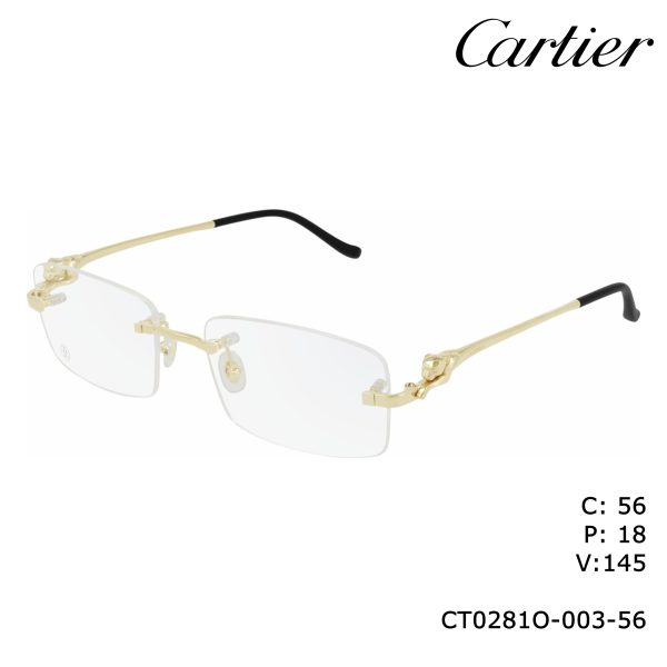 CARTIER OPTICAL GOLD