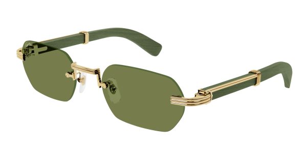 CARTIER SUNGLASSES GOLD