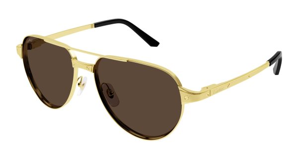 CARTIER SUNGLASSES GOLD
