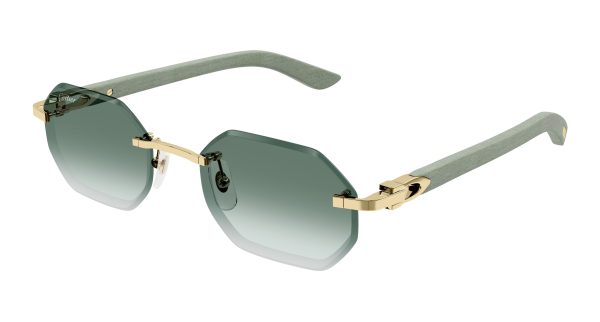 CARTIER SUNGLASSES GOLD