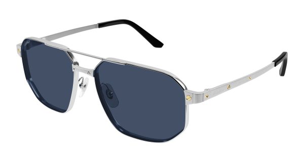 CARTIER SUNGLASSES SILVER