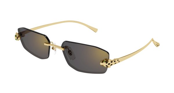 CARTIER SUNGLASSES GOLD