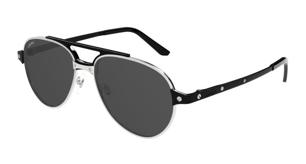 CARTIER SUNGLASSES SILVER