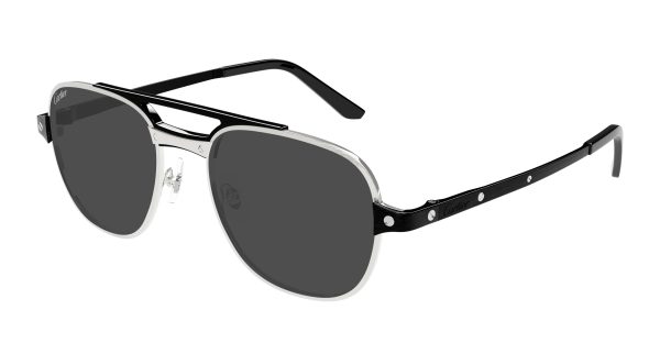 CARTIER SUNGLASSES SILVER