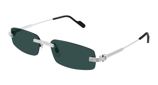 CARTIER SUNGLASSES SILVER