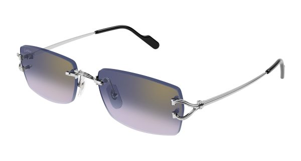 CARTIER SUNGLASSES SILVER