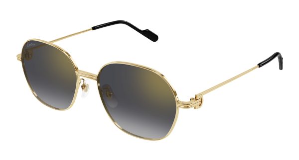 CARTIER SUNGLASSES GOLD