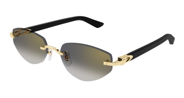 CARTIER SUNGLASSES GOLD