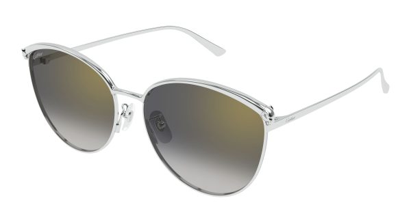 CARTIER SUNGLASSES SILVER