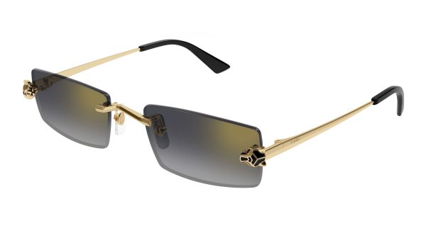 CARTIER SUNGLASSES GOLD