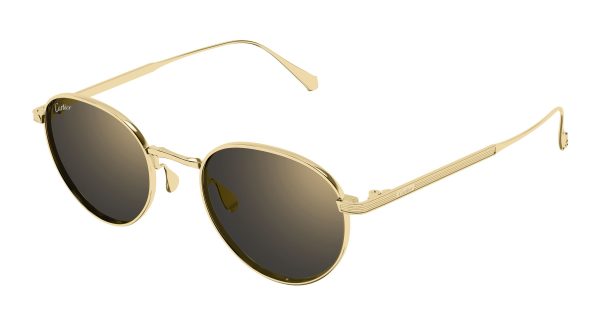 CARTIER SUNGLASSES GOLD
