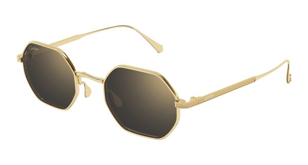 CARTIER SUNGLASSES GOLD