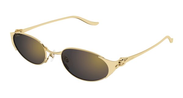 CARTIER SUNGLASSES GOLD