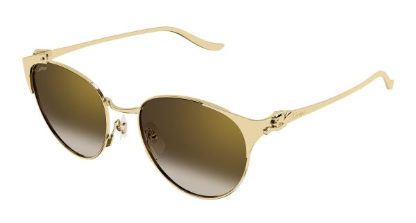CARTIER SUNGLASSES GOLD