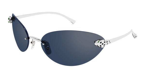 CARTIER SUNGLASSES SILVER
