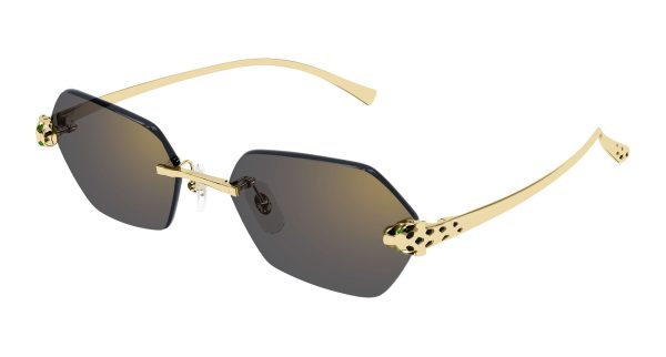 CARTIER SUNGLASSES GOLD