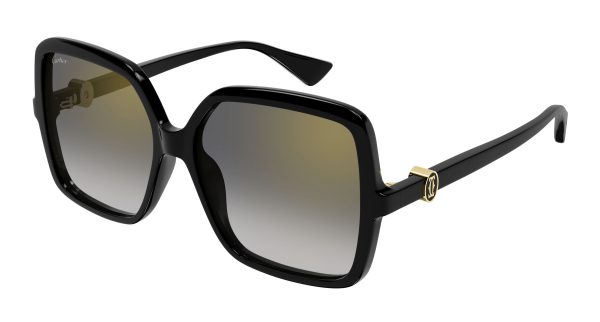 CARTIER SUNGLASSES BLACK