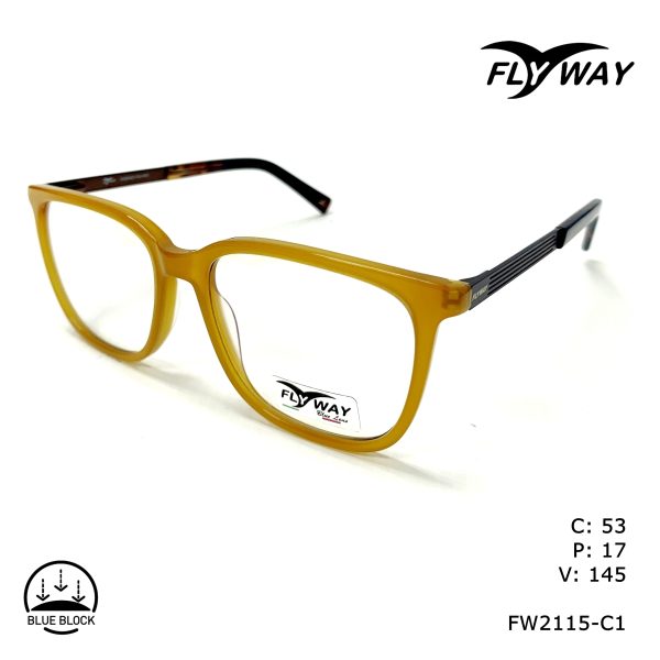 FLYWAY OPTICAL MUSTARD