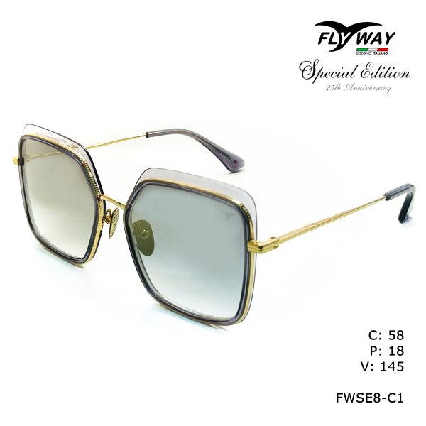 FLYWAY SUNGLASSES CRYSTAL