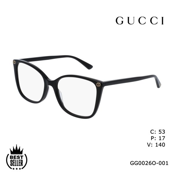 GUCCI OPTICAL BLACK
