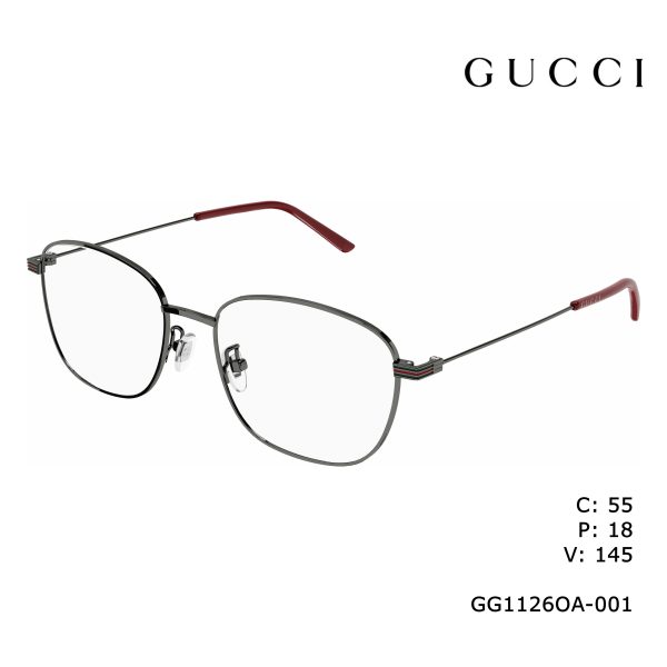 GUCCI Optical Ruthenium Ruthenium /