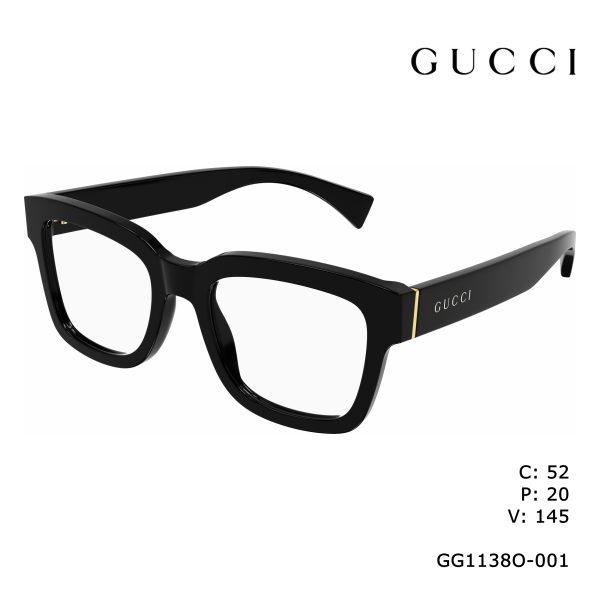 GUCCI OPTICAL BLACK