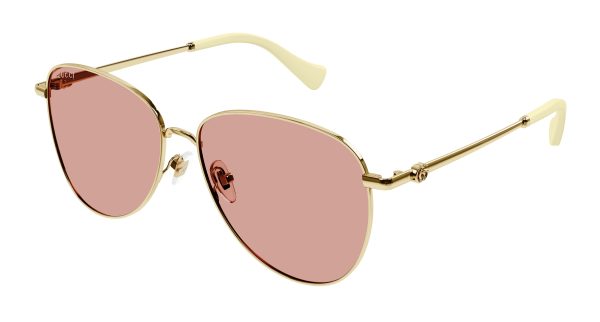 GUCCI SUNGLASSES GOLD