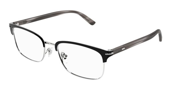 GUCCI Optical Silver Havana/