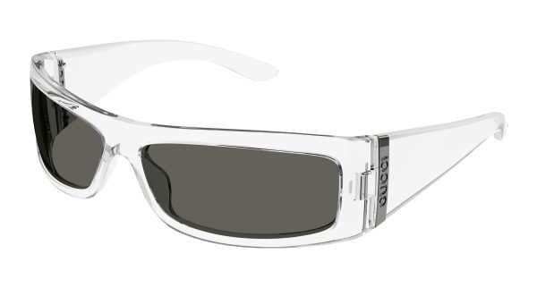 GUCCI Sunglasses Crystal Crystal Grey/
