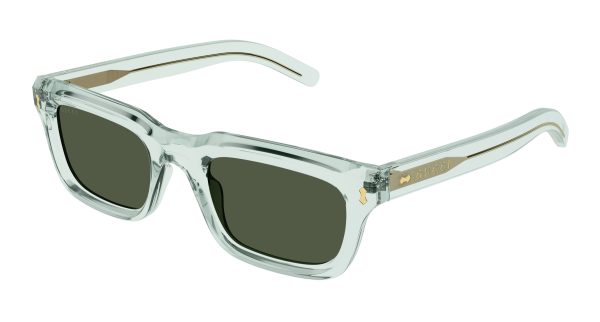 GUCCI Sunglasses Green Green Green/