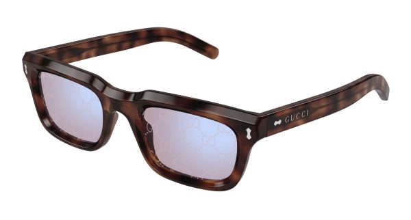 GUCCI Sunglasses Havana Havana Violet/ GUCCI LOGO ON LENS / SPECIAL PROJECT/ LIMITED EDITION