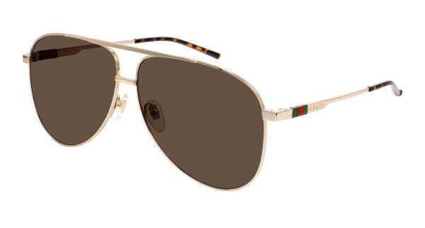 GUCCI SUNGLASSES GOLD