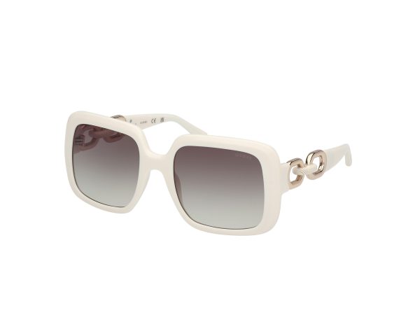 GUESS Sunglasses White/ Green/GRADIENT