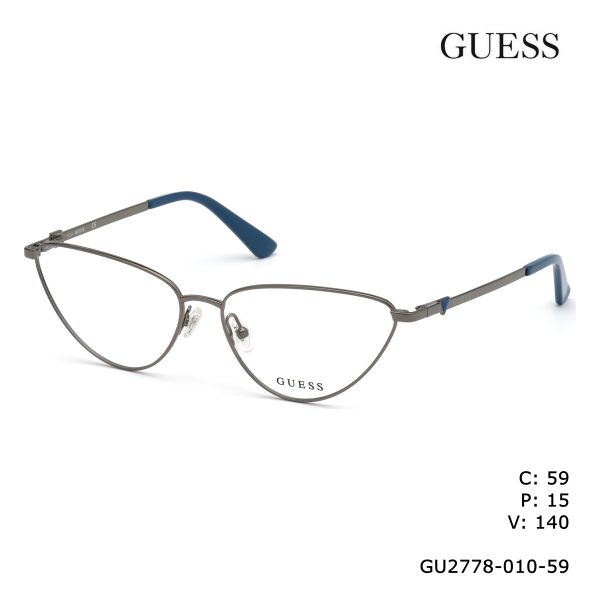 GUESS Optical Shiny Light Nickeltin/