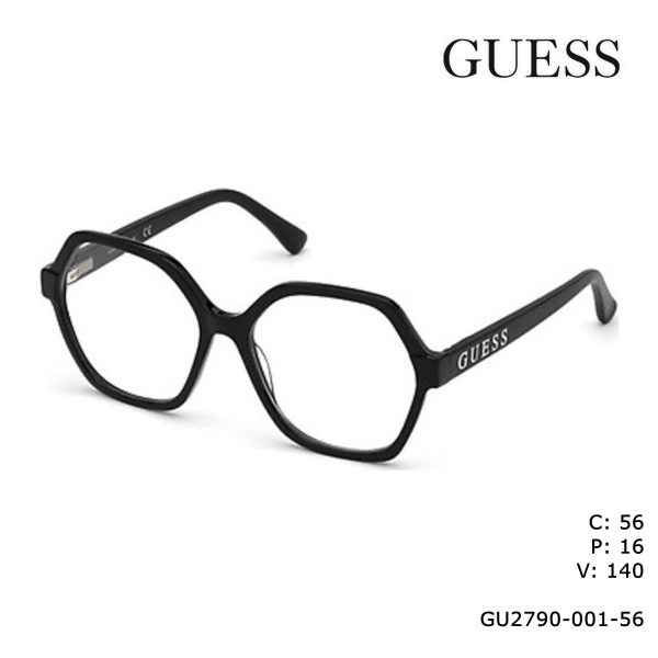 GUESS Optical Shiny Black/