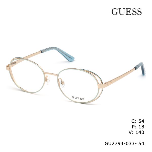 GUESS Optical Pink Gold/