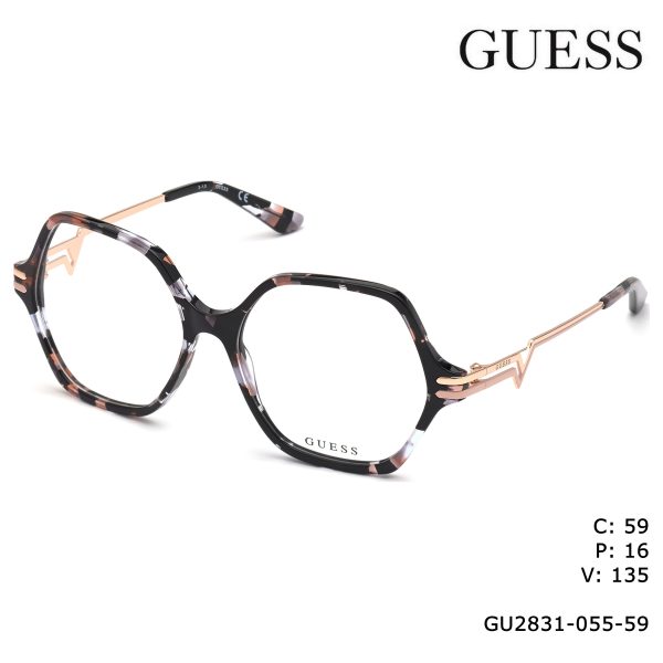 GUESS Optical Coloured Havana/