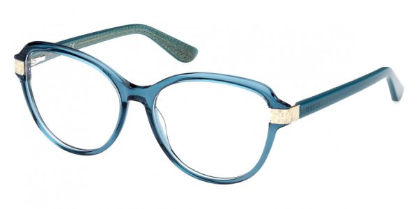 GUESS Optical Shiny Turquoise/